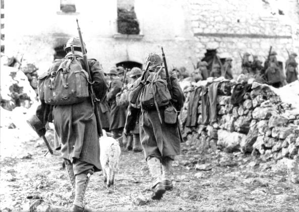 <p>Viticuso, 24 febbraio 1944. Il 6e Régiment de Tirailleurs Marocains monta in linea.</p>