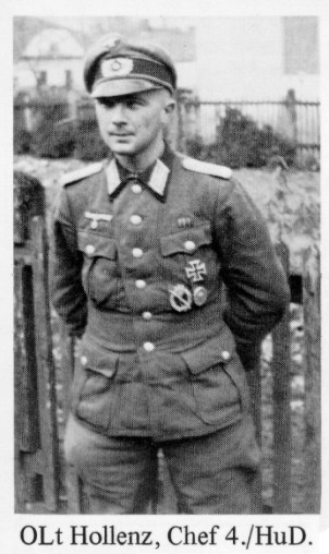<p>Il Tenente Otto Hollenz della 44. Infanterie Division "Hoch und Deutschmeister".</p>